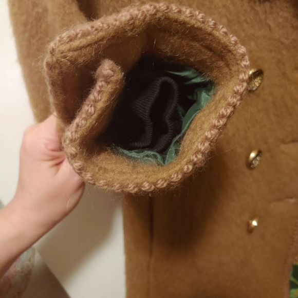 Vintage Lodenfrey Topcoat Peacoat 1970s Wool Coat - Picture 10 of 16